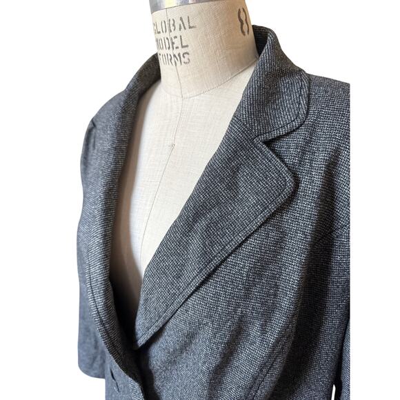 Sejour Basic Blazer in Gray Size 16W - Picture 2 of 6